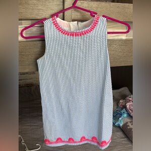 Girls vineyard vines dress 6/7 worn 1 time